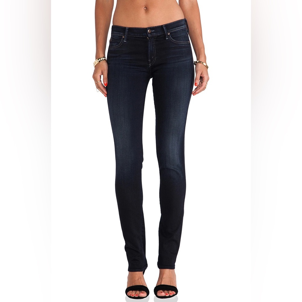 Mother “The Rascal” Mid Rise Straight Leg Jean in “Coffee, Tea or Me? Wash”